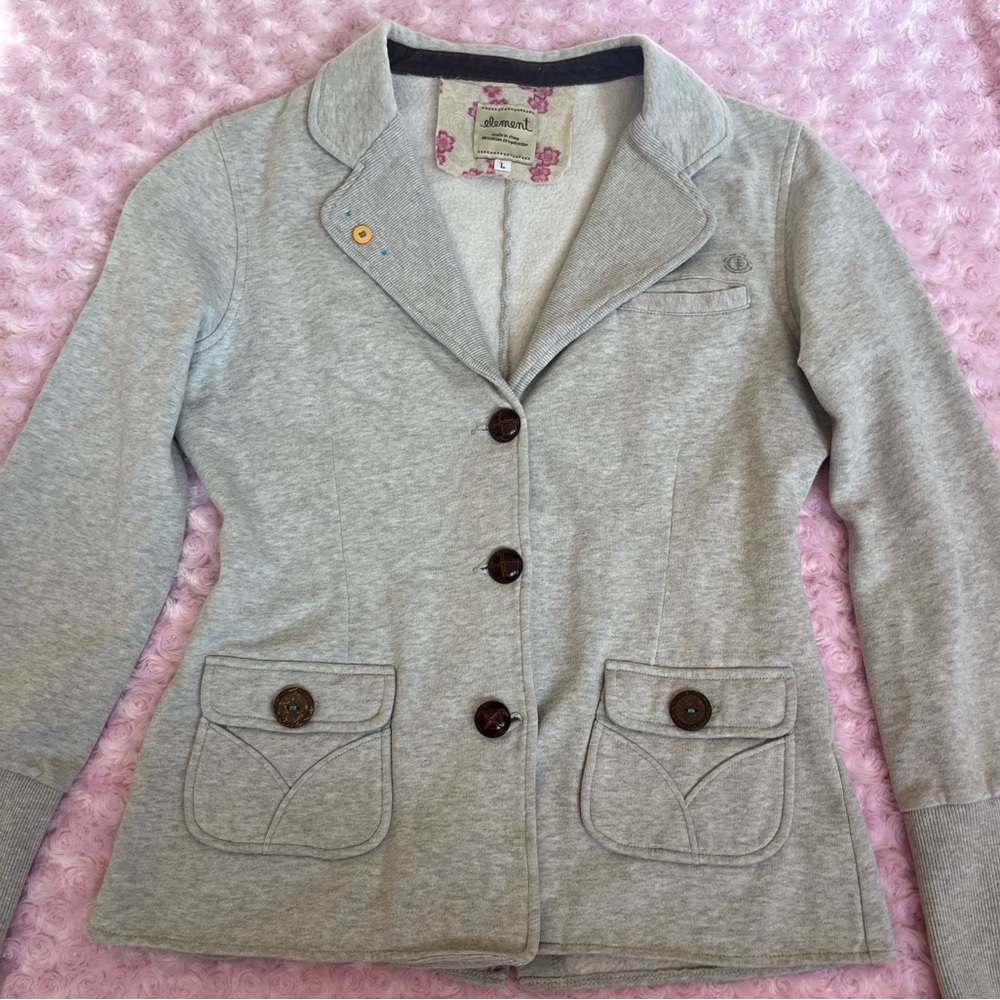 Element Light Gray Women's Blazer